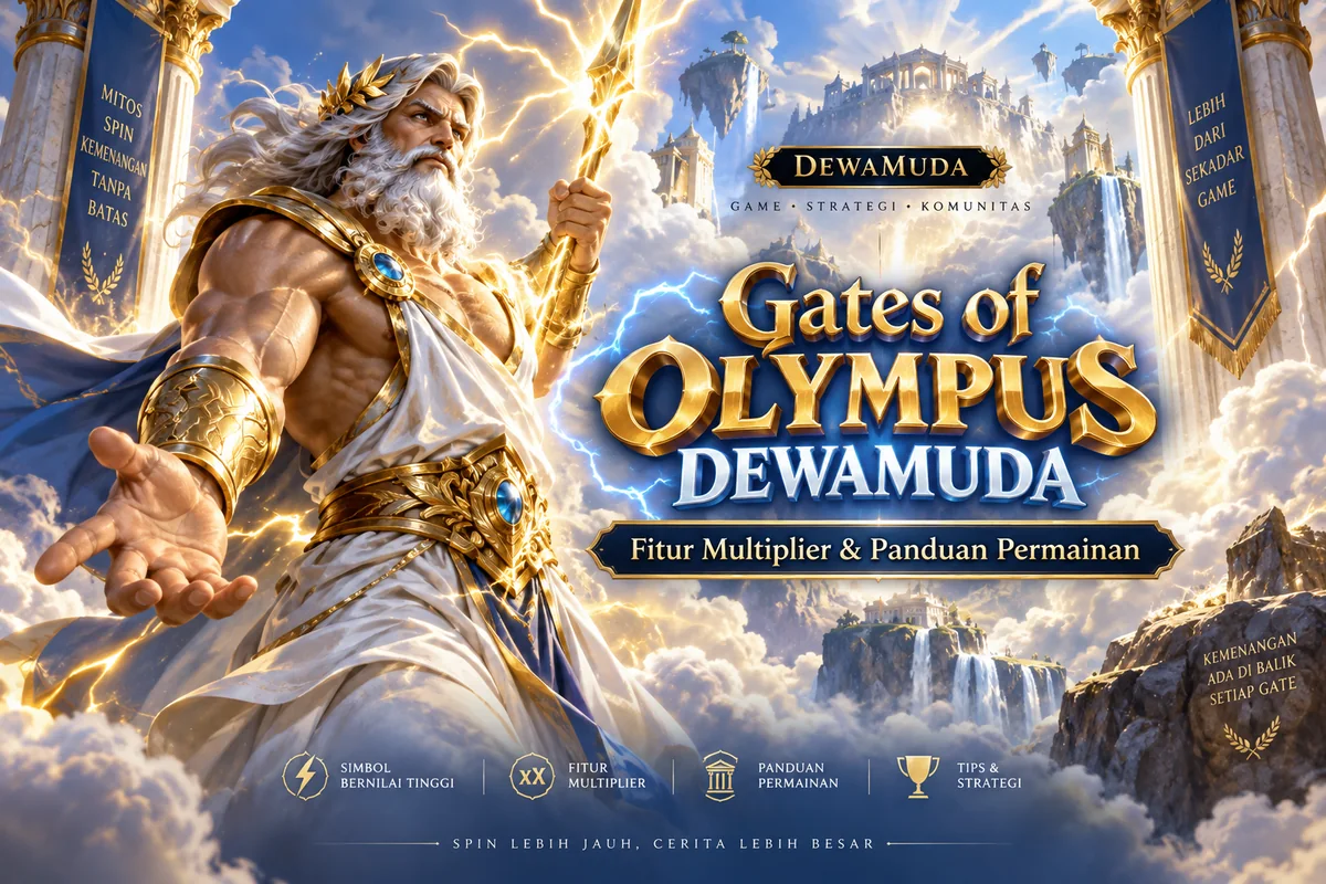 Gates of Olympus DEWAMUDA: Fitur Multiplier & Panduan Permainan